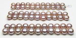 8-9mm natural lavender button freshwater pearls wholesale, AA+