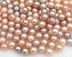 6-6.5mm pink or lavender freshwater loose pearls wholesale, AA+