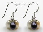 6-7mm multicolor teardrop freshwater pearl dangle earrings online sale