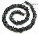 11-14mm black centre-drilled Keishi petal pearl discount sale