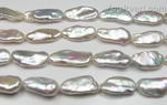 Natural white cultured fresh water Keishi pearl factory direct sale