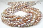 7-8mm freshwater nugget pearl strands wholesale