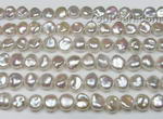8.5-11mm white Keishi pearl strand wholesale, AAA