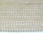 3-4mm white fresh water off round seed pearl strands wholesale, AA