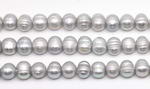 9-10mm freshwater gray baroque ringed pearl strands online discounted sale