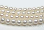 6-7mm white near round fresh water pearl for sale online