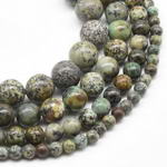 Africa turquoise, 4mm round, natural gem stone beads on sale