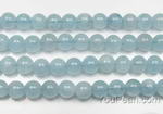 Aquamarine, 6mm round, natural gem stone beads for sale online