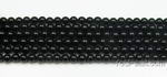 Black onyx, 3mm round, natural gem stone beads on sale