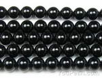 Black onyx, 8mm round, natural gems bead on sale