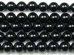 Black onyx, 10mm round, natural gemstone strand online sale