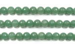 Aventurine, 6mm round faceted, natural gemstone beads on sale