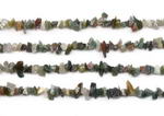 Indian agate, 5-7mm chip, natural gemstone. Sold per 34-inch strand