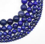 Lapis lazuli, 3mm round, dyed gem stone beads on sale