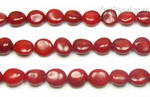 Red coral, 8-10mm nugget, natural gemstone beads for sale online