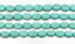 Turquoise, 7x9mm oval, natural gemstone beads wholesale