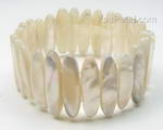 White sea shell bracelet discounted sale