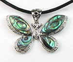 Abalone butterfly shell pendant buy bulk online