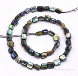 Abalone nugget shell beads jewelry making supplies, 7x8mm