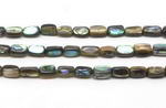 Abalone baroque nugget shell bead strand on sale, 5x8mm