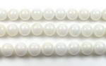 10mm round white shell bead craft supplies onsale