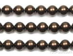 12mm round coffee shell pearl wholesale online