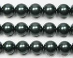 14mm round black shell pearl wholesale online