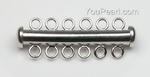 Six strand bar clasp buy online, 925 sterling silver