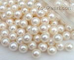 8.5-9mm white round freshwater loose pearl wholesale, AA+
