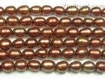 5-6mm coffee rice cultured freshwater pearl online wholesale