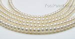 5-6mm button freshwater pearl strands wholesale