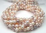 7.5-8.5mm multicolor round cultured fresh water pearl on sale