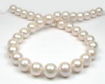 11.5-13mm big hole near round white freshwater pearl whole sale online