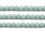 Amazonite, 6mm round, natural gemstone beads manufacturer sale