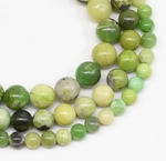 Chrysoprase, 6mm round, natural gem stone beads on sale