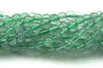 Green fluorite, 4mm round, natural gemstone beads discount sale