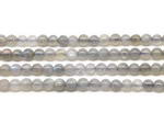 Labradorite, 4mm round natural gem stone beads wholesale