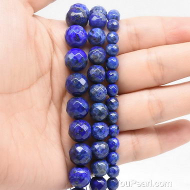 Round Dyed Lapis Lazuli Malachite Stone Beads For Jewelry Making 15" Wholesale 