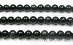 Rainbow obsidian, 6mm round, natural gem stone beads for sale online
