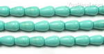 Turquoise, 8x12mm tear drop, natural gemstone beads manufacturer sale