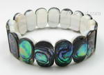 Abalone paua shell bracelet on sale