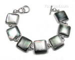 Tahitian square shell bracelet for sale online