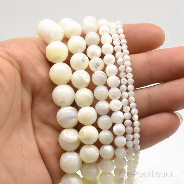 31mm Mother of Pearl Shell Beads 60-grams MP9910 Mixed Size Shape Color 10mm 