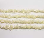 MOP shell chip beads, 5-8mm natural sea shell beads on sale. Sold per 34-inch strand