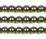 12mm round green shell pearl bead discounted sale