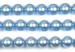 12mm round blue shell pearl strand craft supply on sale